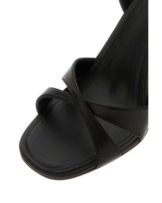 Ferragamo Black Sandals
