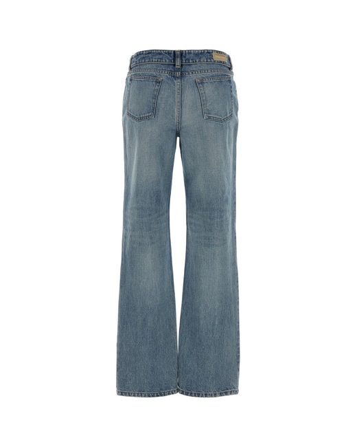 McQueen Blue Denim Jeans