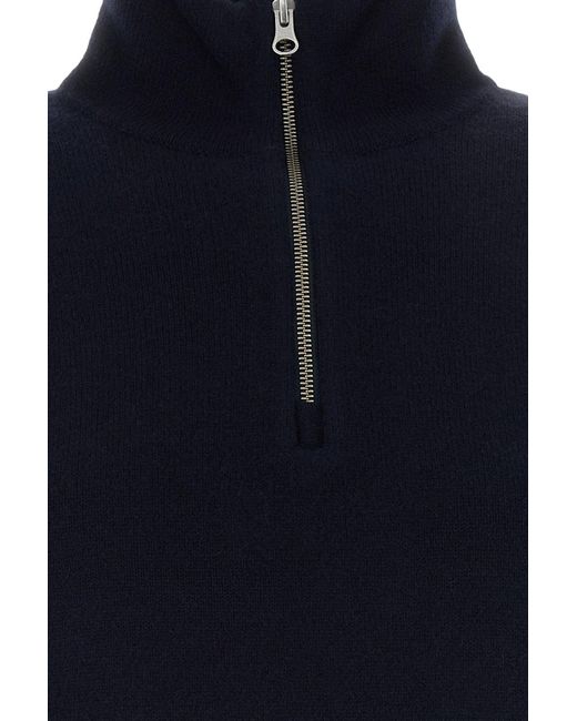 Extreme Cashmere Navy Blue Cashmere Blend N°235 Sweater