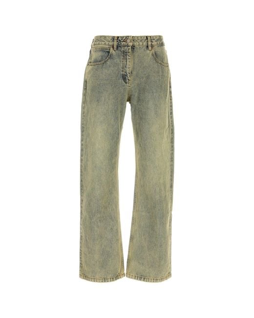 Entire studios Green Denim Jeans