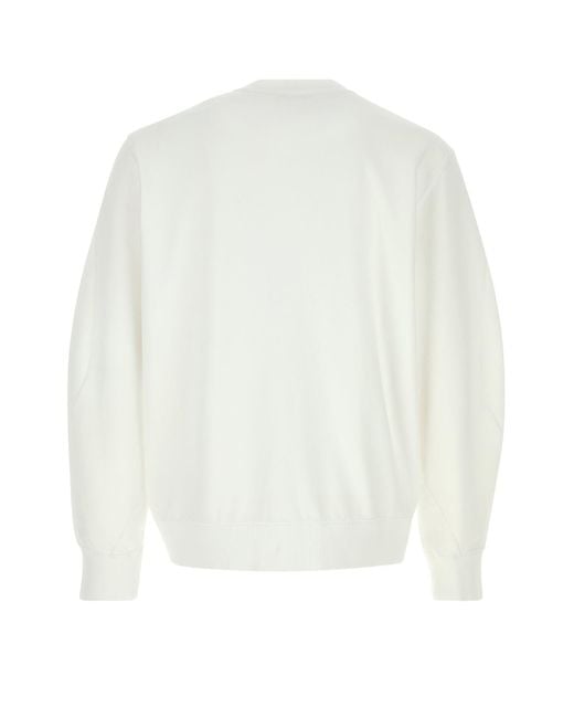 Givenchy White Crew Neck Sweatshirt for men
