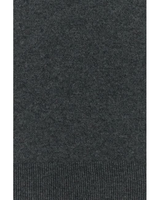 Jil Sander Black Dark Cashmere Sweater