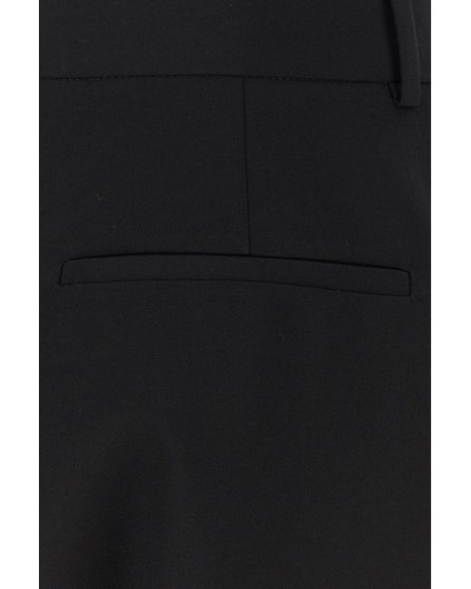 Valentino Garavani Black Wool Pant for men