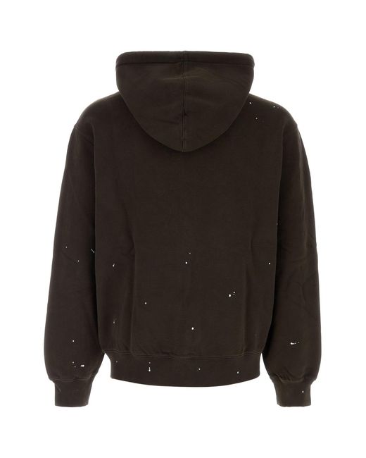 Carhartt Black Dark Brown Cotton Hooded Painter Jacket for men