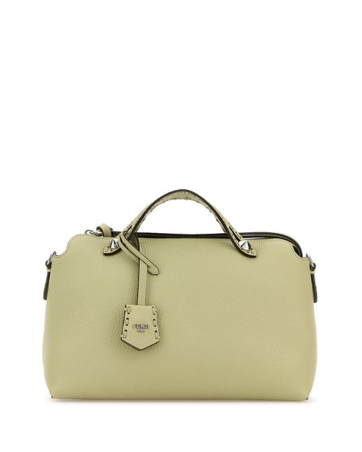 Borsa mano By The Way media in pelle verde pastello di Fendi in Multicolor