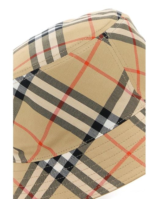 Burberry Natural Beige Cotton Reversible Baseball Cap for men