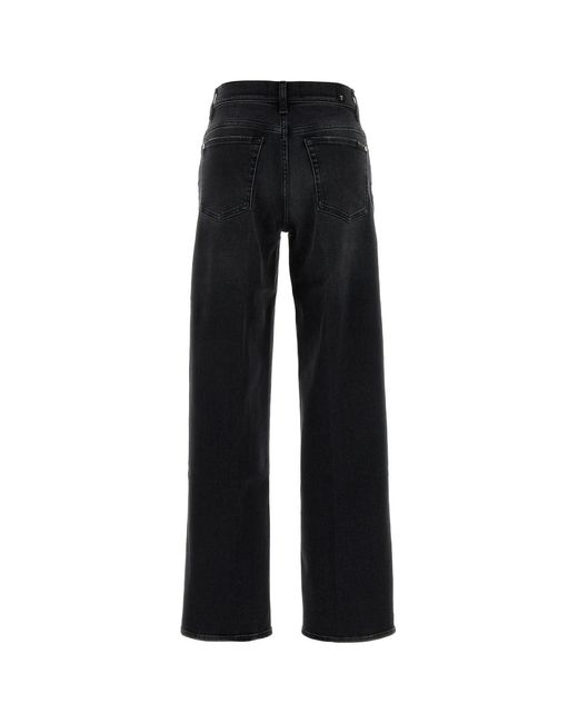 7 For All Mankind Black Jeans