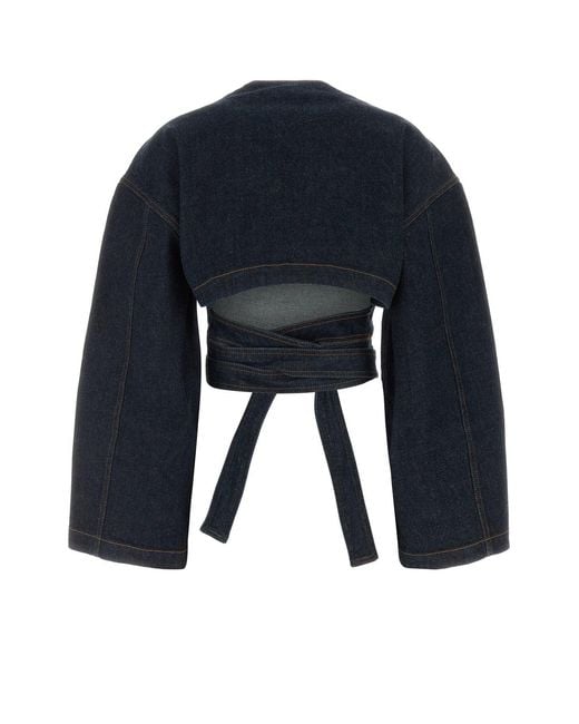 Alaïa Blue Denim Jacket