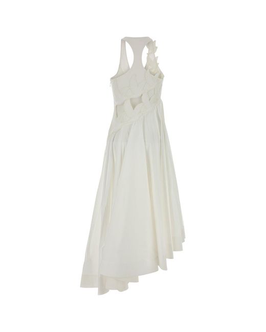 Zimmermann White Cotton Luna Dress