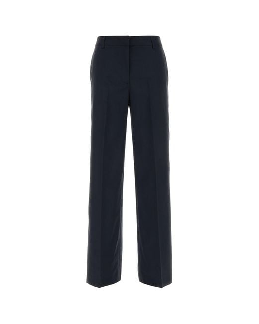 PT Torino Navy Blue Twill Francoise Pant