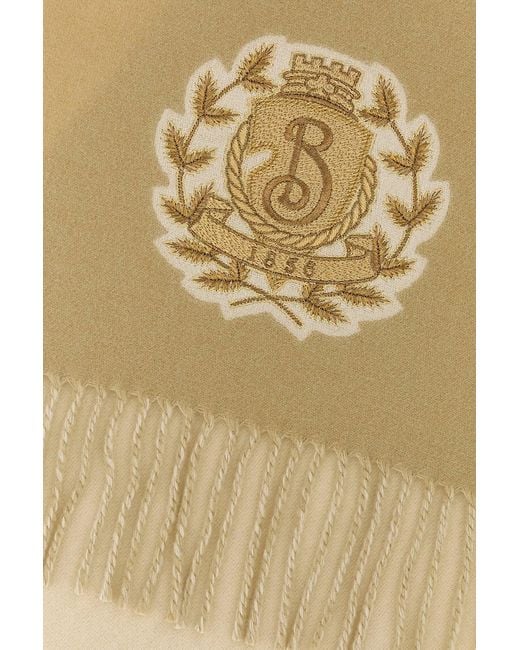 Burberry Natural Beige Cashmere Scarf