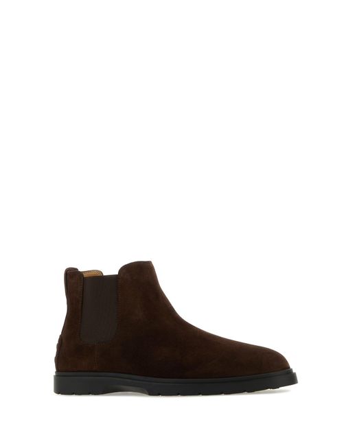 Tod's Brown Scarpe Stringate for men