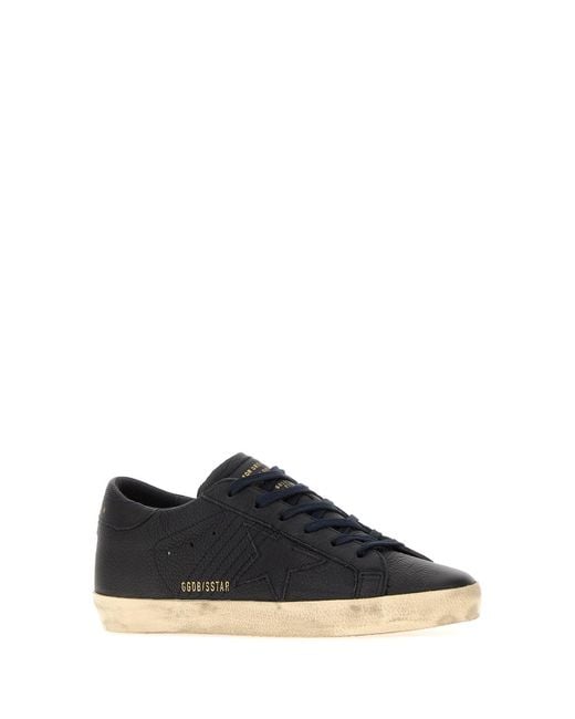 Golden Goose Deluxe Brand Black Super Star Sneakers