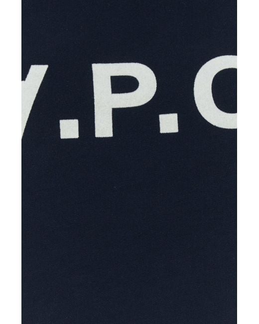 A.P.C. Blue Grand Vpc Hoodie