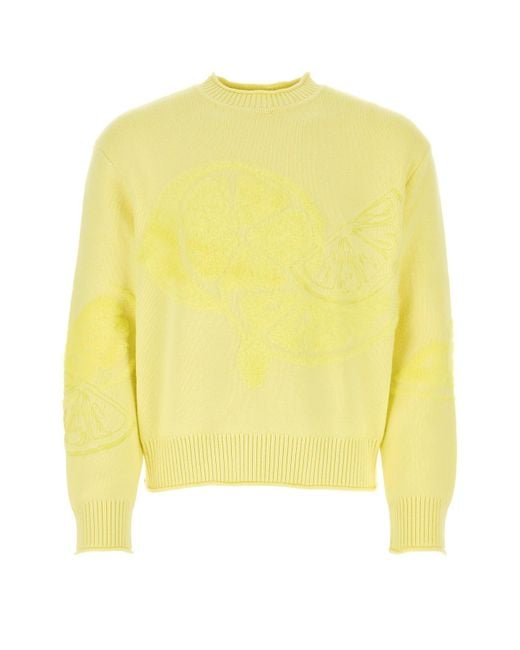 House Of Sunny Yellow Maglia for men