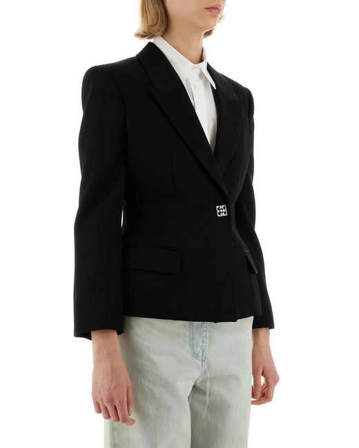 Givenchy Black Wool Blazer