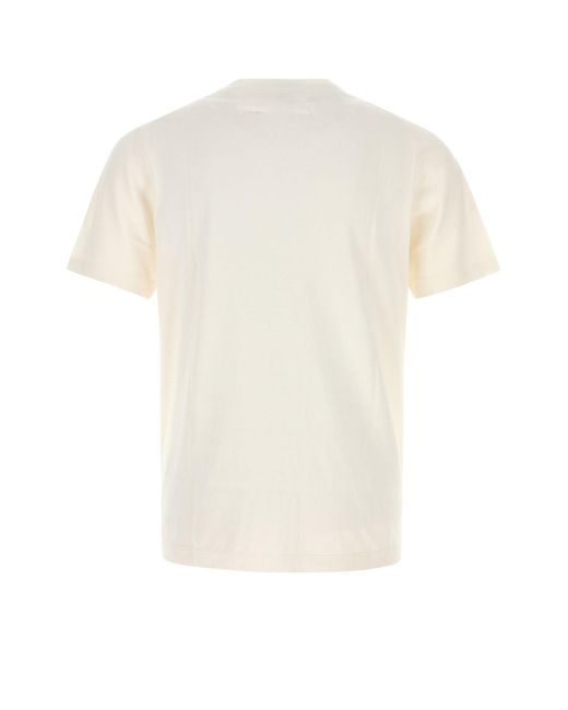 Extreme Cashmere White Cotton Blend James T-shirt