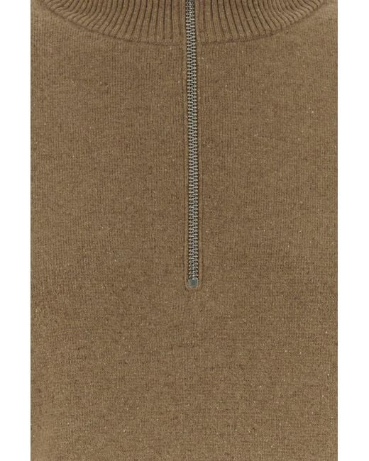 Rohe Natural Melange Camel Wool Blend Moulin Sweater