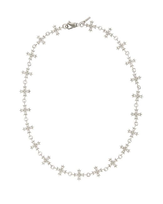 Emanuele Bicocchi White 925 Silver Necklace for men