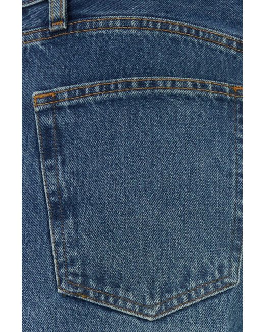 FRAME Blue Denim The Collegiate Jeans