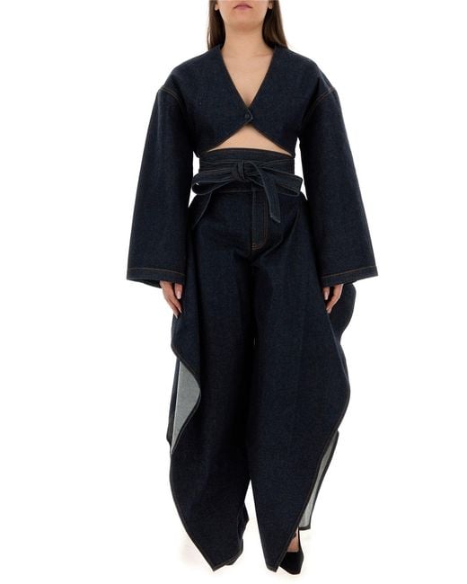 Alaïa Blue Denim Jacket