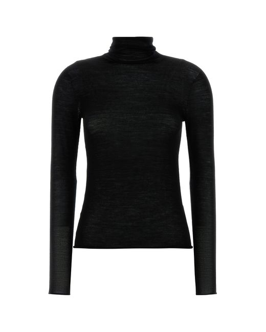 Carven Black Wool Sweater