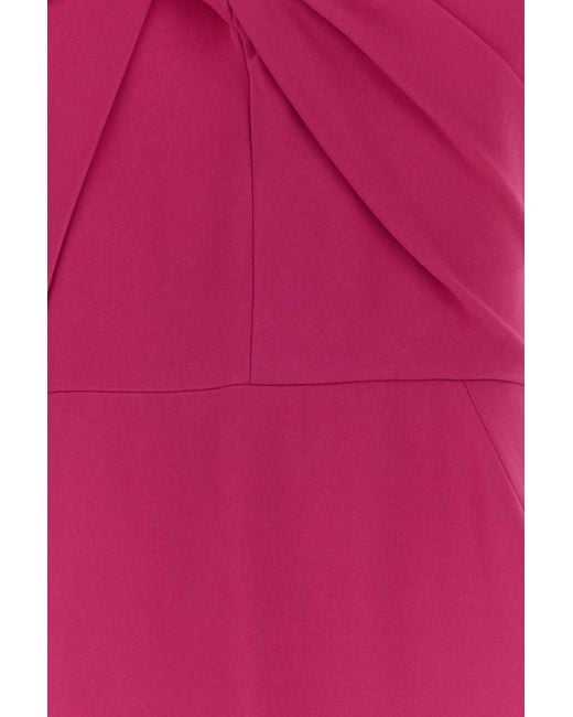 Givenchy Pink Fuchsia Stretch Crepe Dress