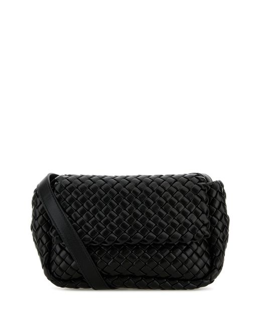 EAST WEST KOBLE NUOVA PICCOLA INTRECCIO di Bottega Veneta in Black