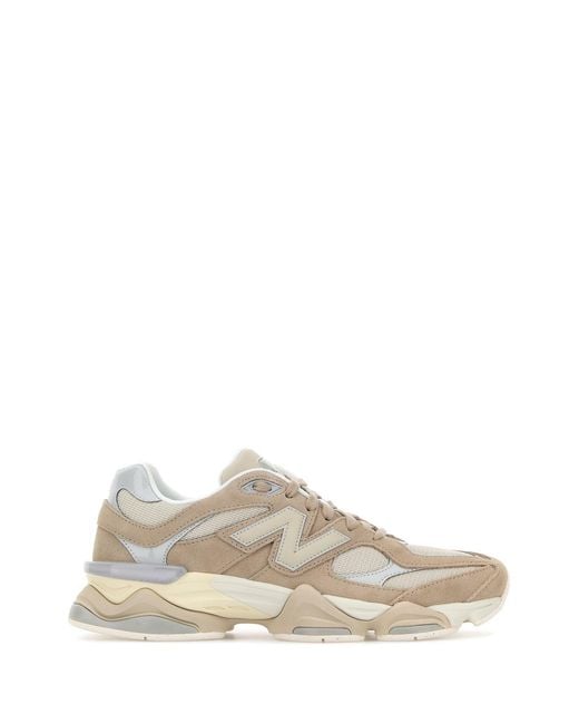 New Balance Multicolor Suede And Fabric 9060 Sneakers