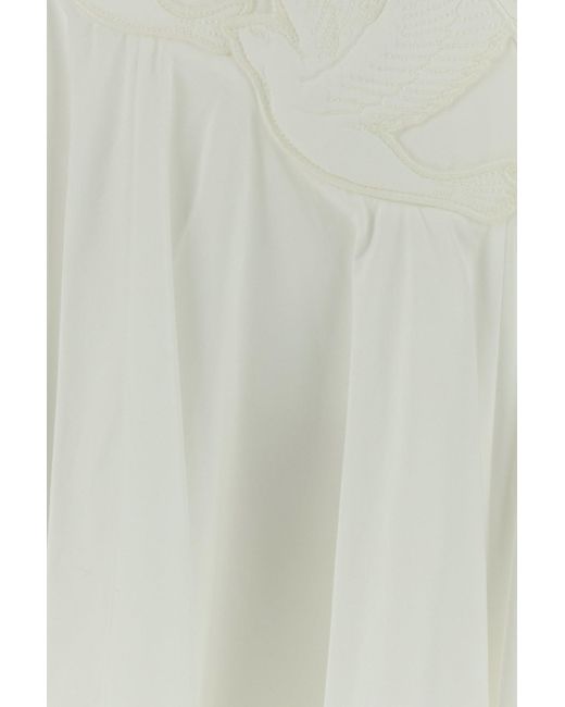 Zimmermann White Cotton Luna Dress