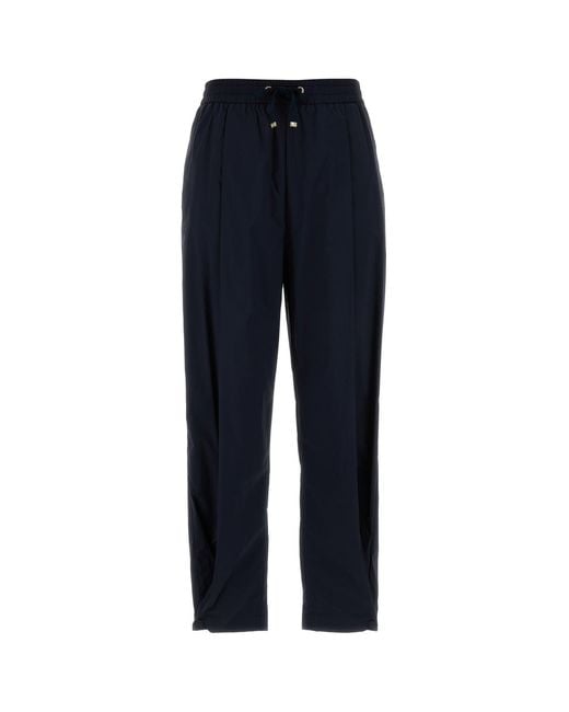 Herno Blue Stretch Nylon Pant