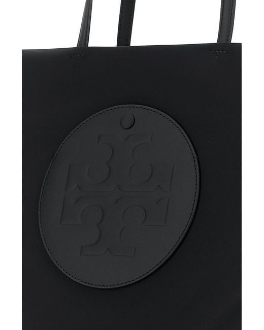 Tory Burch Black Ella Small Tote