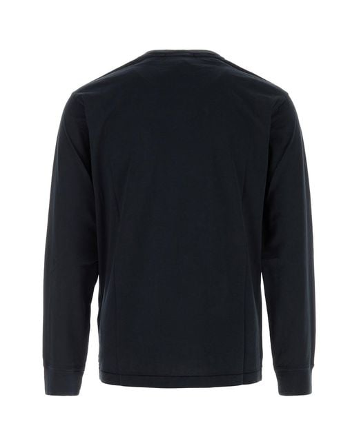 Stone Island Blue Midnight Cotton T-Shirt for men