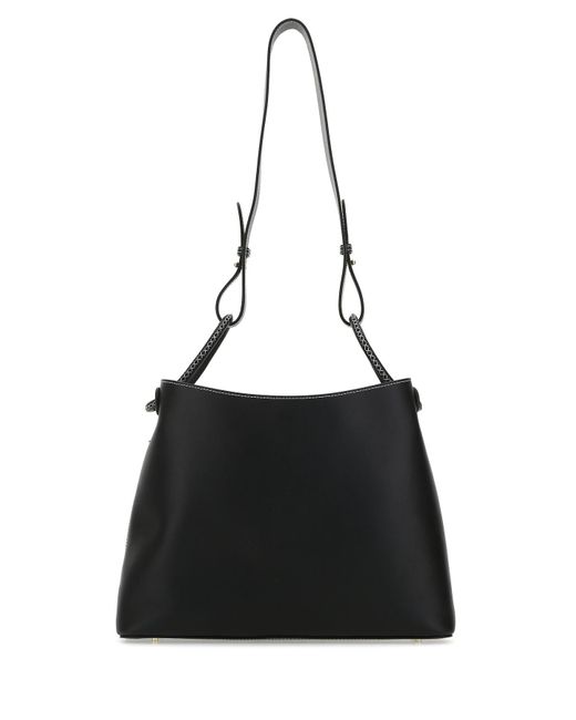 Elleme Leather Vosges Shoulder Bag in Black | Lyst
