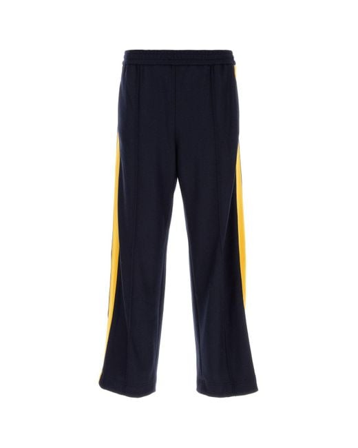 Pantalone jogging in misto lana blu scuro di 1989 STUDIO in Blue da Uomo