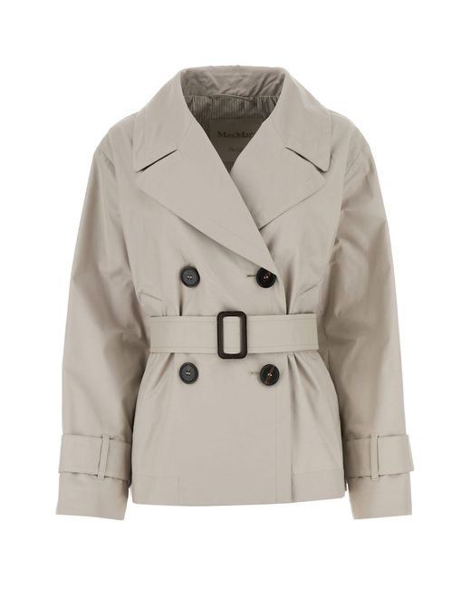 TRENCH JTRENCH di Max Mara in Gray