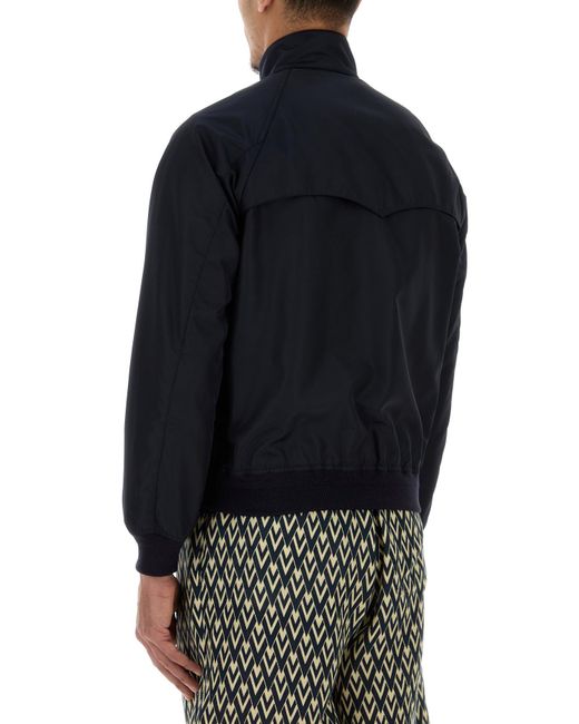 Valentino Garavani Navy Blue Nylon Jacket for men