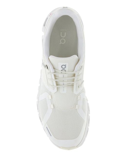 Sneakers Cloud 6 in rete bianca di On Shoes in White da Uomo