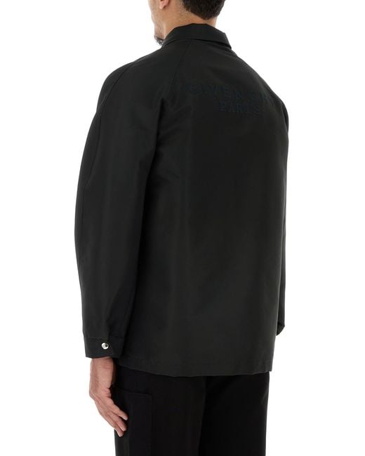 Givenchy Black Polyester Jacket for men