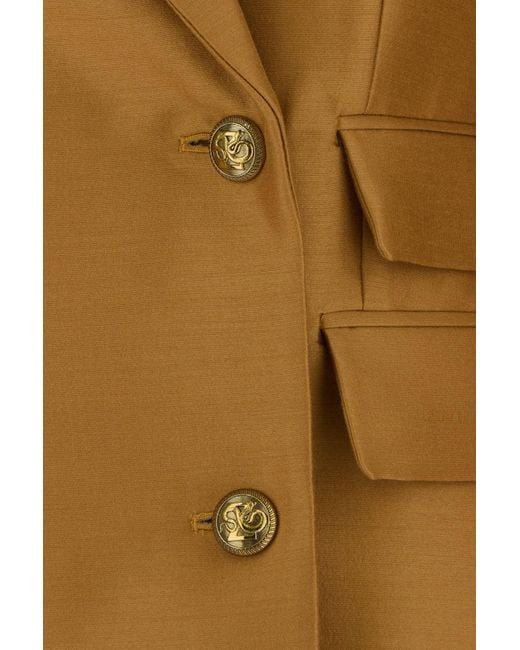 Giacca Hypnotic in misto lana caramello di Zimmermann in Brown