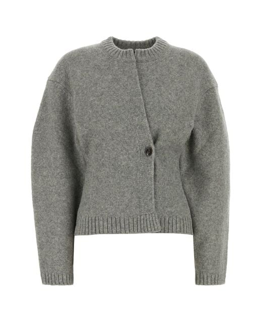 Soeur Gray Grey Wool Blend Galileo Cardigan