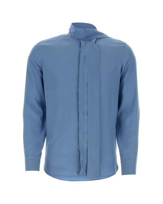 Valentino Garavani Blue Camicia for men
