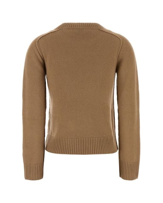 Burberry Brown Wool Blend Sweater