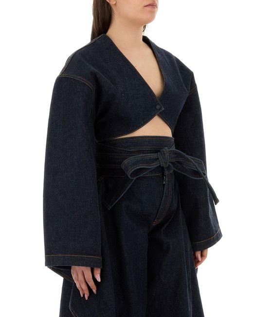 Alaïa Blue Denim Jacket