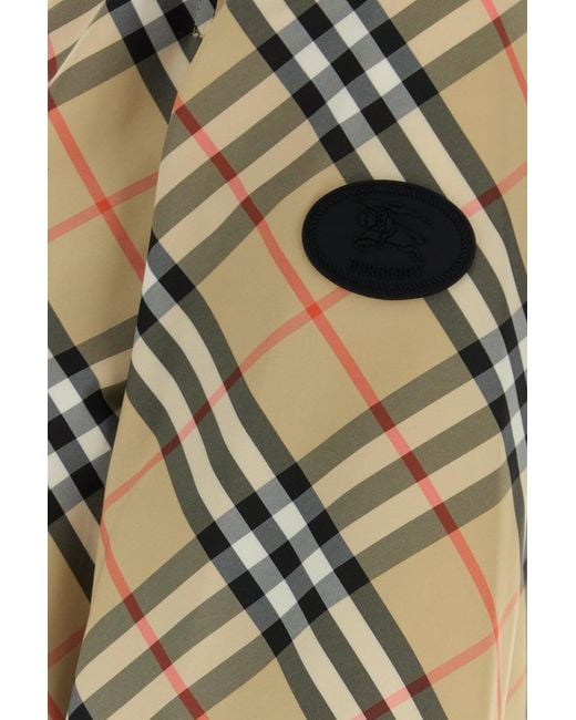 Burberry Multicolor Printed Polyester Jacket