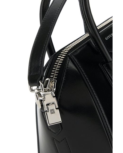 Borsa a mano Antigona mini in pelle nera di Givenchy in Black