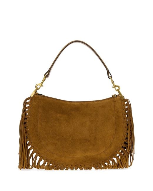 Isabel Marant Brown Suede Oskan Shoulder Bag
