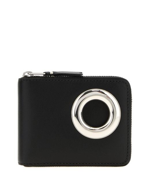 Comme des Garçons Black Leather Wallet