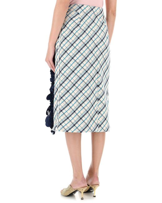 Prada embroidered Wool Skirt - Save 23% - Lyst