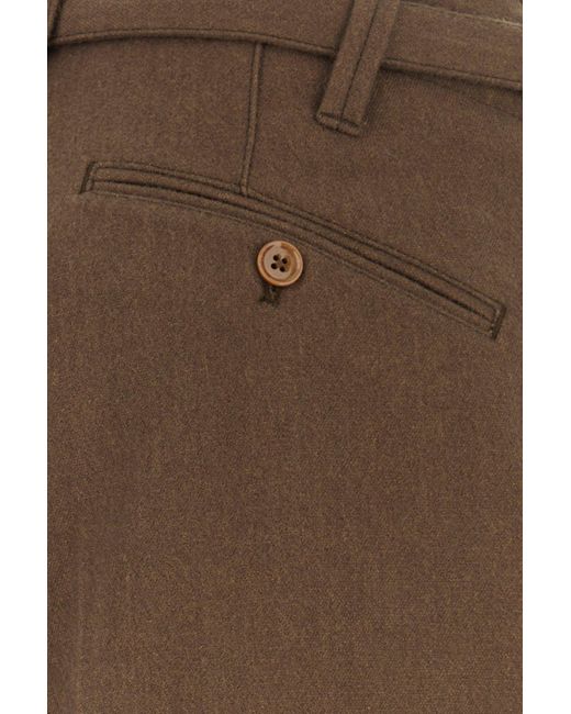 Lemaire Brown Pantalone for men